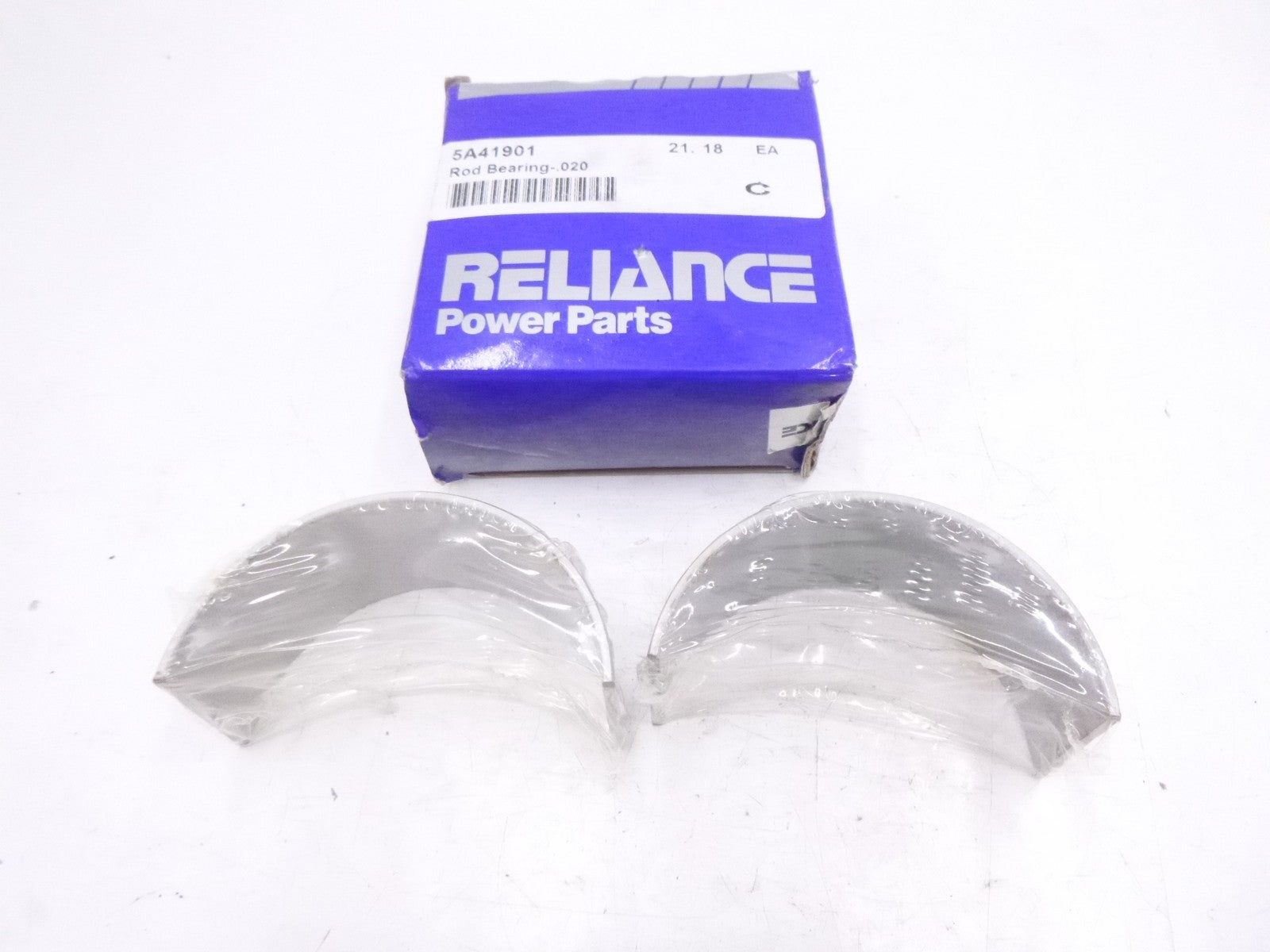 Reliance A41901 Rod Bearing 0.020" fits Case Tractor 1370 1470 1570 2290 2390