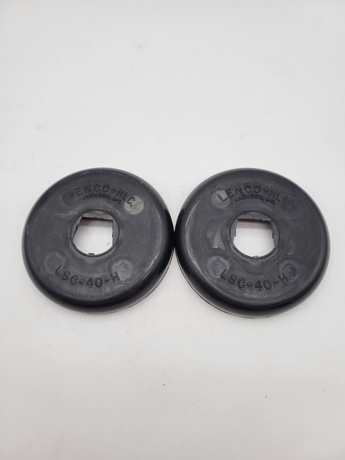 2PC Lenco LSC-40-H Insulator Cup Black Welding Equipment Parts NOS