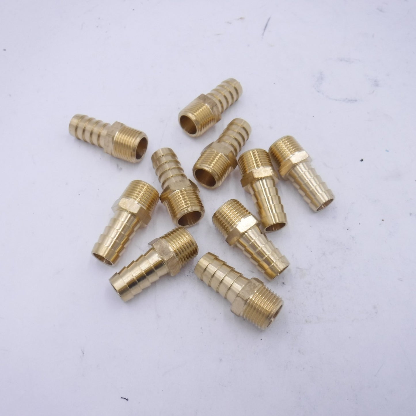 2 Pack Brass One-Way Check Valve 1" Female NPT to 1" Male NPT Threaded