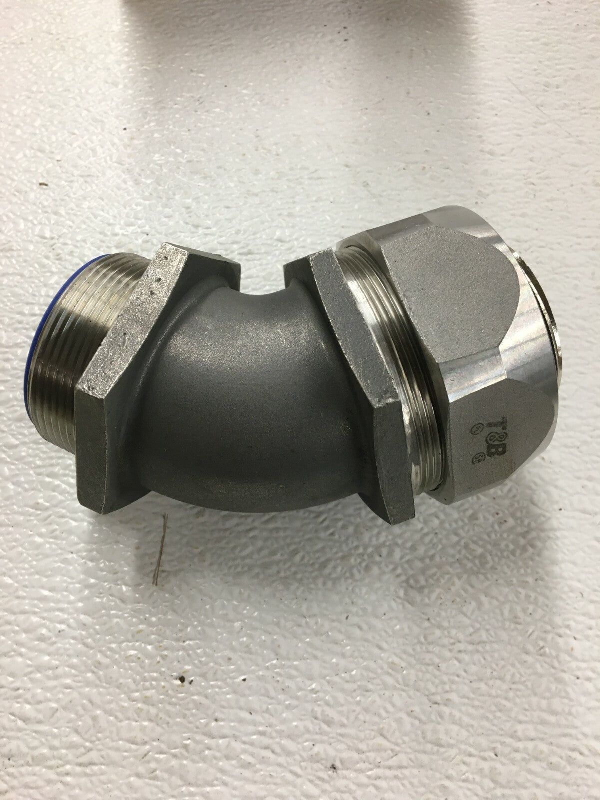 T&B 5347-SST 2" 45 Deg Liquidtight Flexible Conduit Stainless Connector Fitting