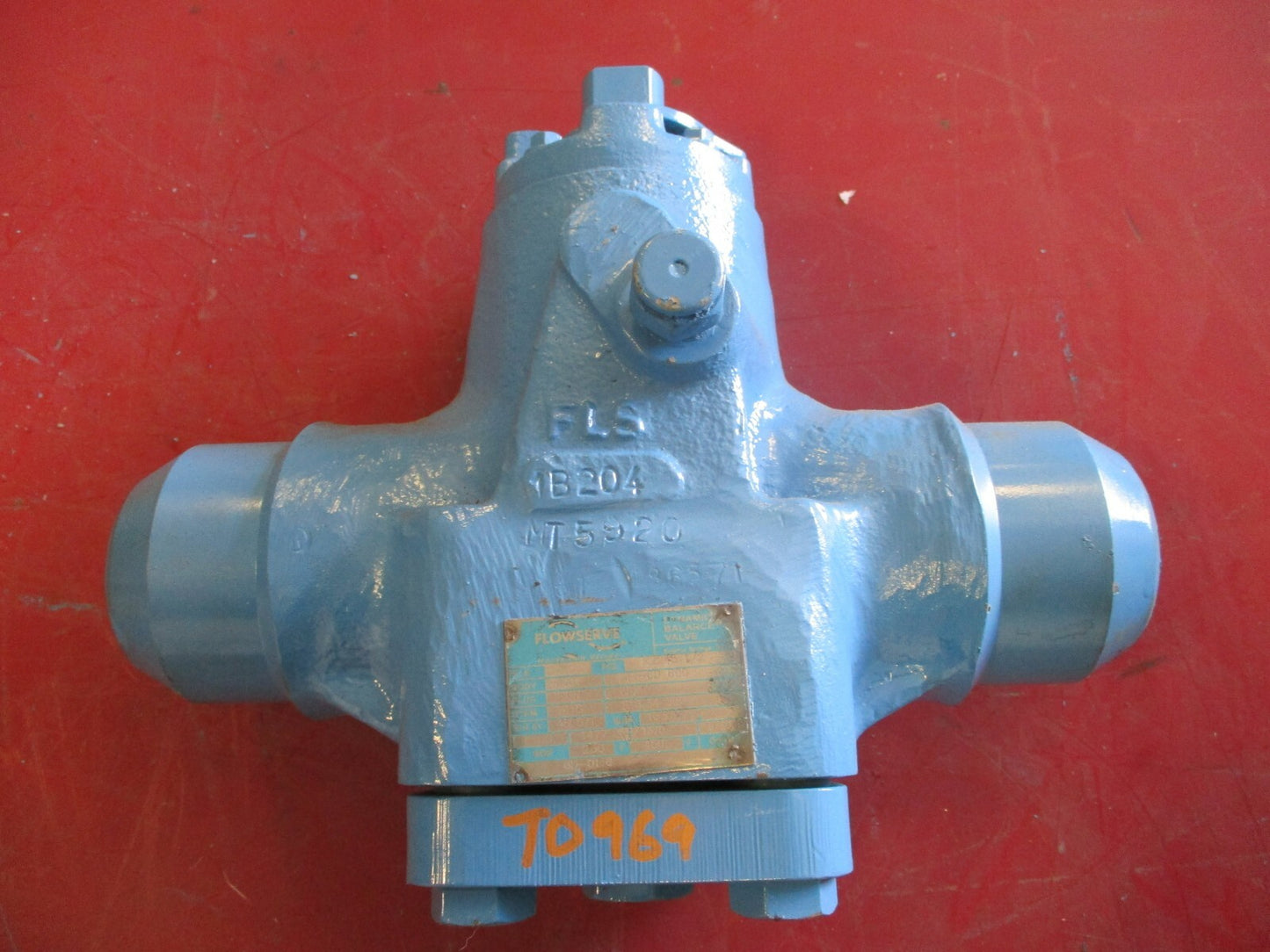 Lubricated Plug Valve NORDSTROM K2245-1/2 Dynamic Balance 2" 600 Beveled End