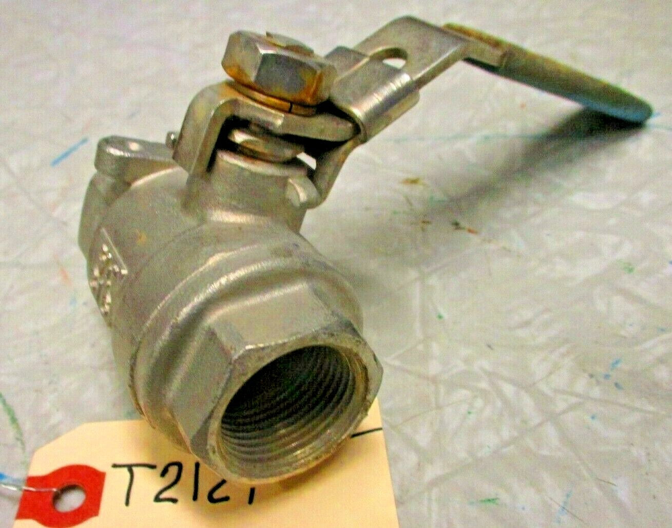 MV Stainless Steel Ball Valve 3/4" 1000 WOG Full Port Threaded NPT Lever Op 