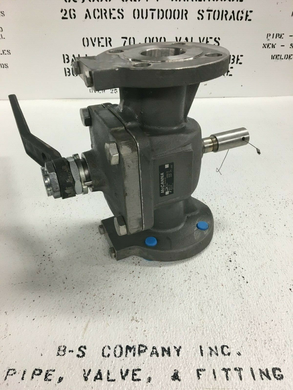 Ball Valve MCCANNA 2" 150 Stainless Steel CF8M Metal Seated Full Port Top Entry