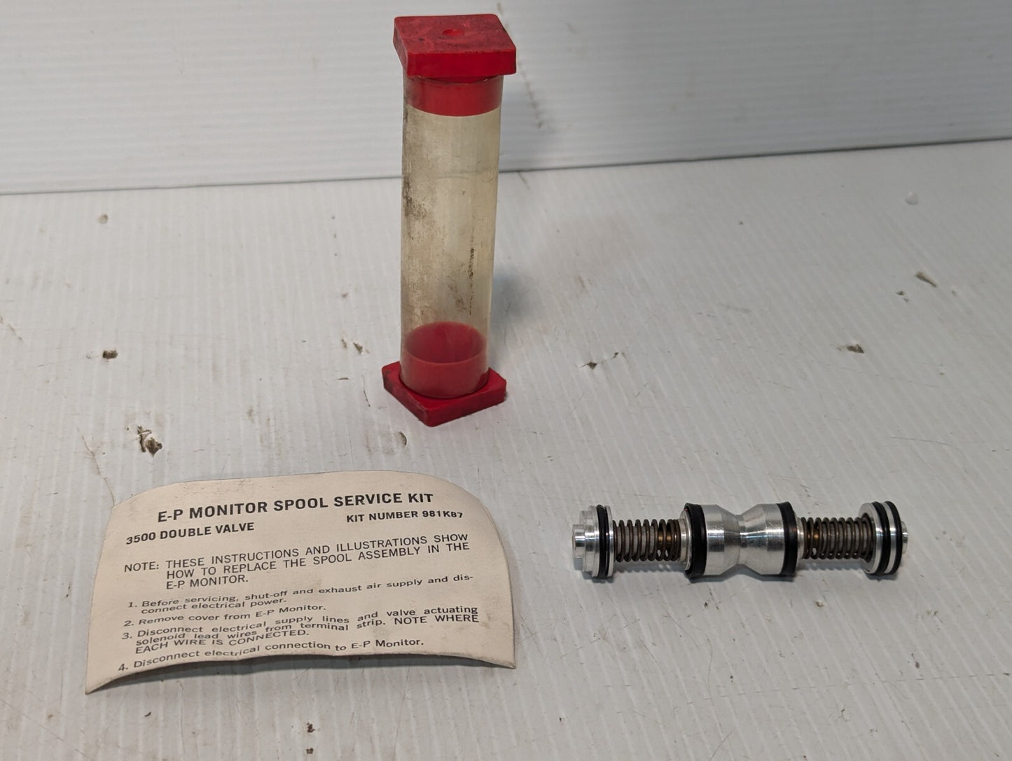 Ross Controls 981K87 E-P Monitor Spool Service Kit, 3500 Double Valve