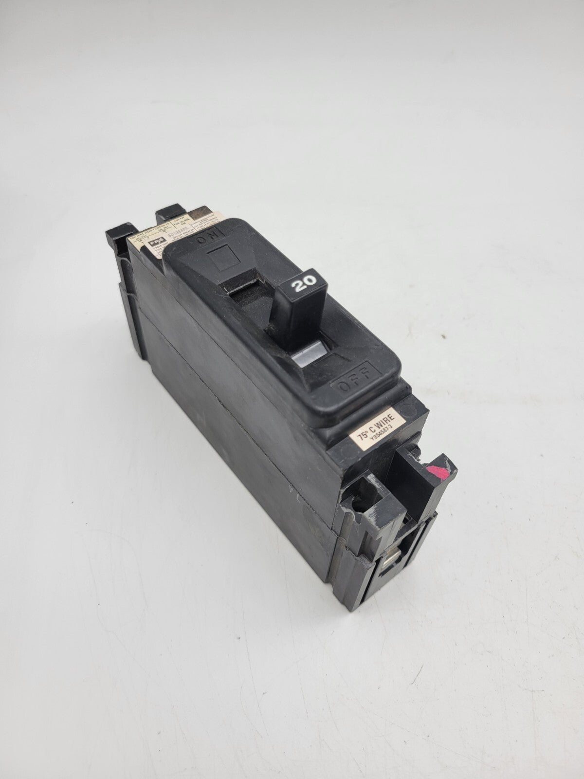 FPE Federal Pacific NEF213020 Bolt-On Circuit Breaker 20A 277V 1P 1PH NEF/SWD