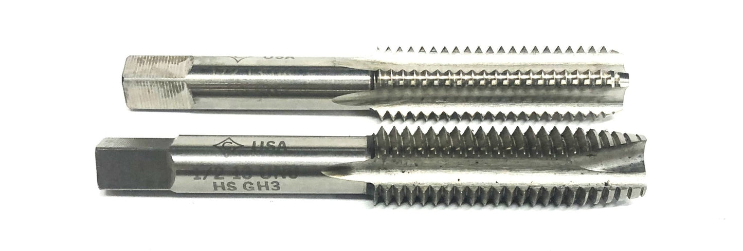 Cleveland GH3 UNC HS 3FL Spiral Point Plug Tap 1/2-13 [Lot of 2] NOS