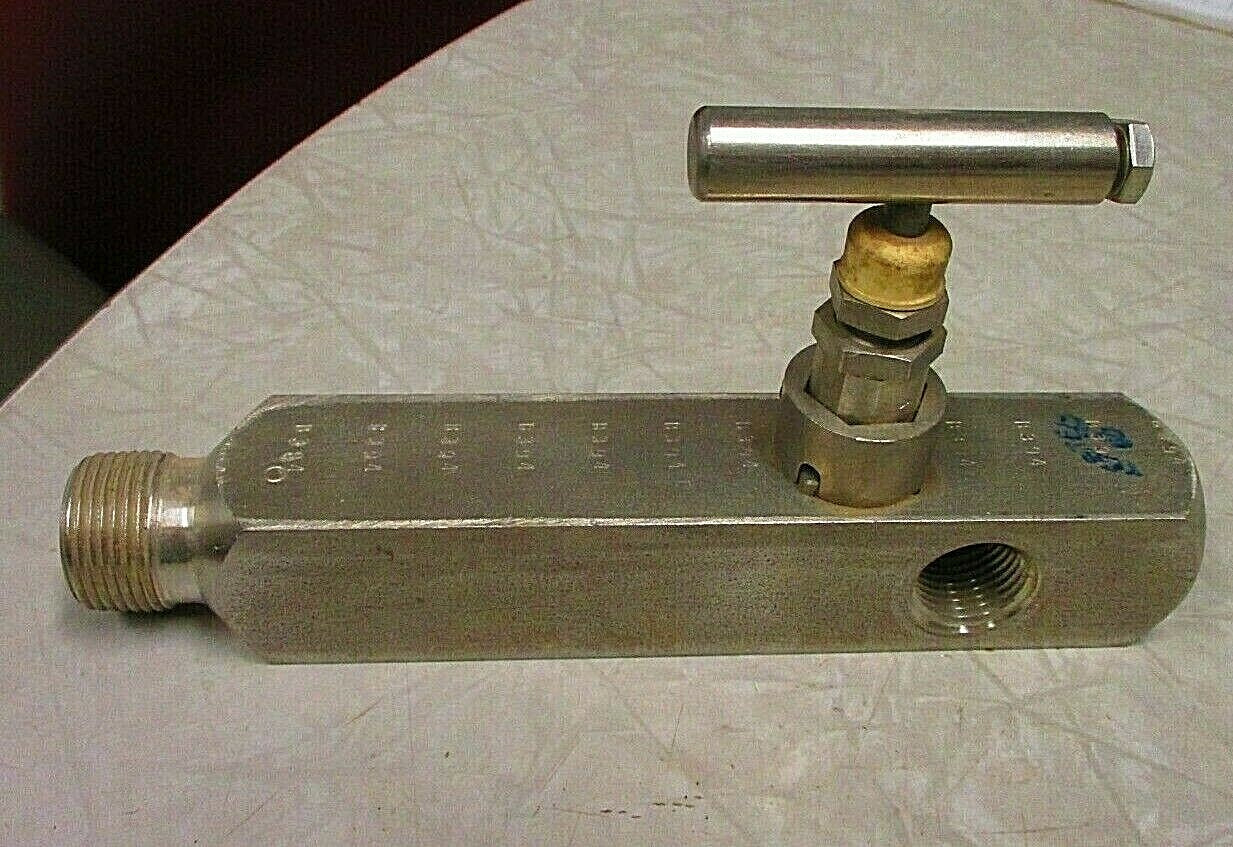 Anderson-Greenwood M5VIS44L Multi-Port Gauge Valve 1/2 MNPT x 1/2 FNPT 021259004