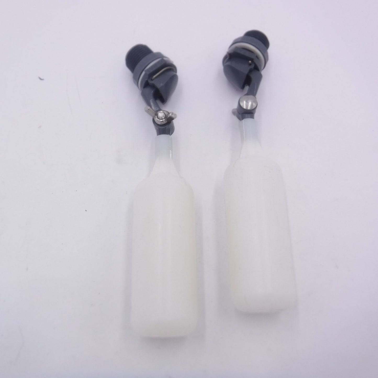 2 Pack Kerick Valve PVC Mini Float Valve 1.5gpm @ 60psi, 3/8" Tube Fitting