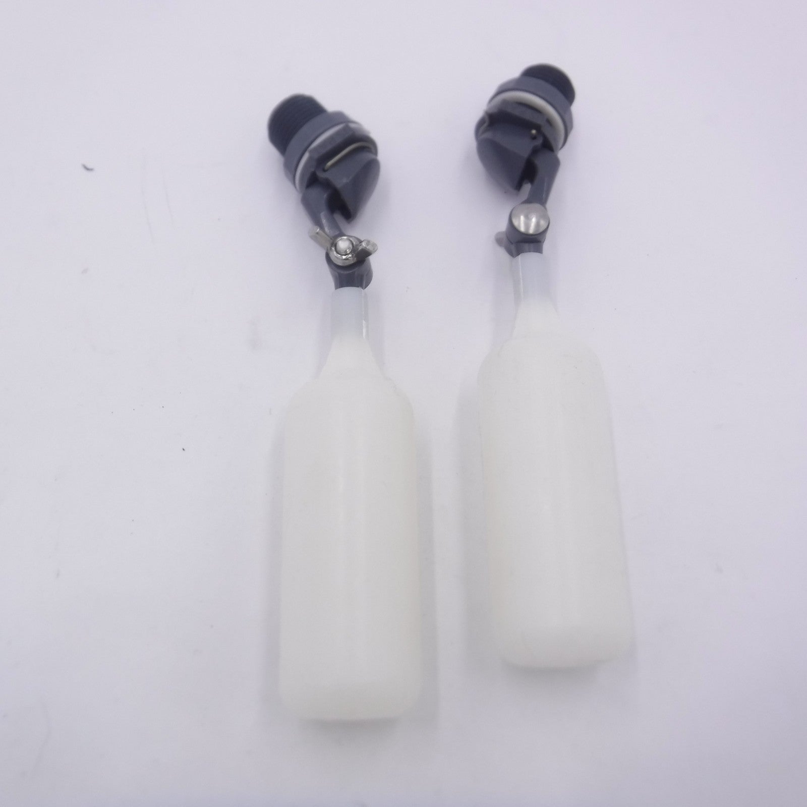 2 Pack Kerick Valve PVC Mini Float Valve 1.5gpm @ 60psi, 3/8" Tube Fitting