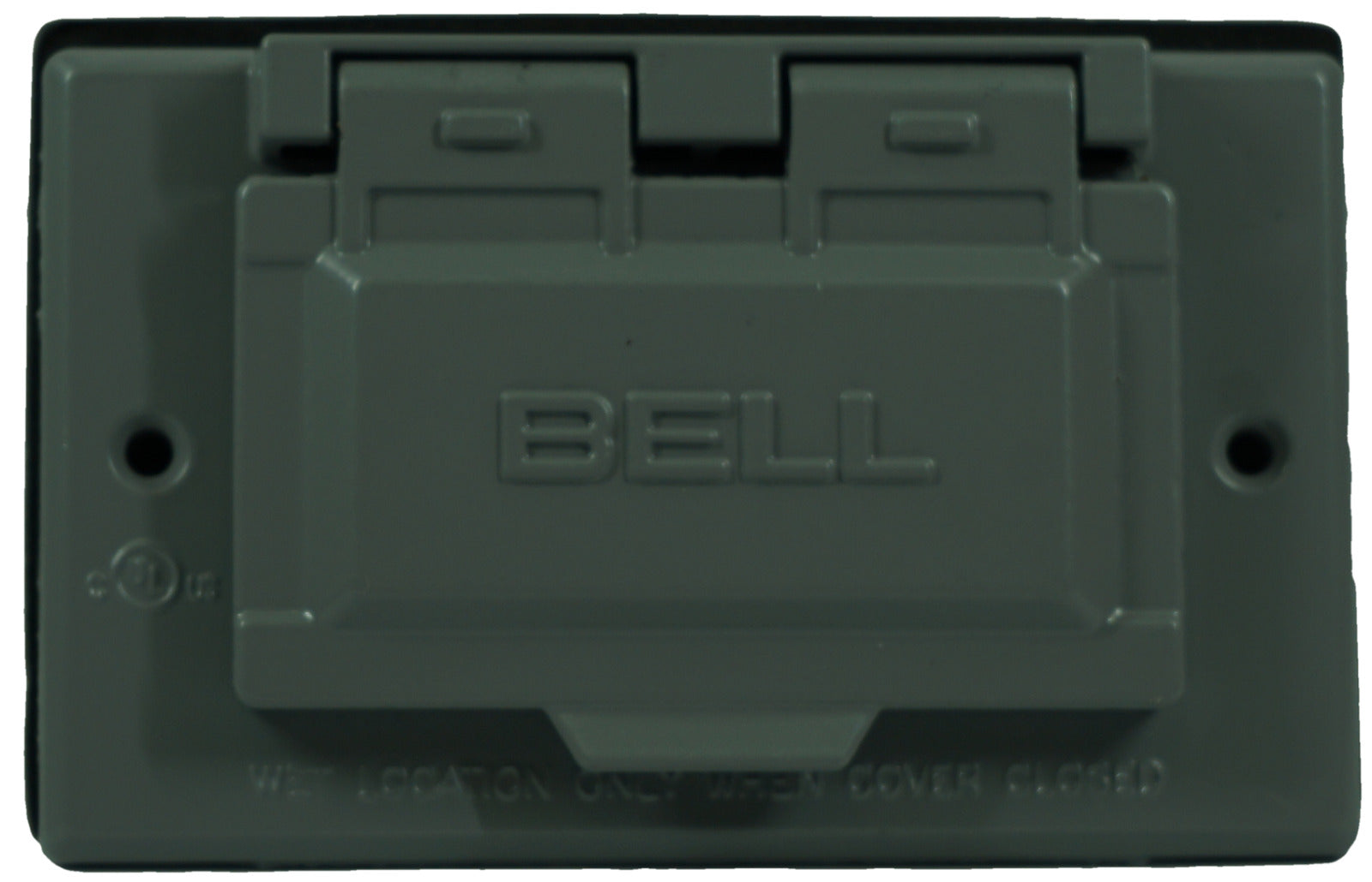 BELL OUTDOOR 5101-0 Weather duplx  Cover GFCI Cover Horizontal