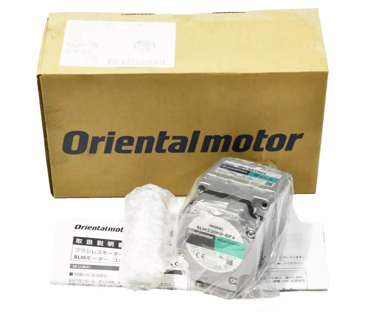 Oriental Motor BLM230HP-100S Brushless Motor BLM230HP-GFV / Gear Head GFV2G100S