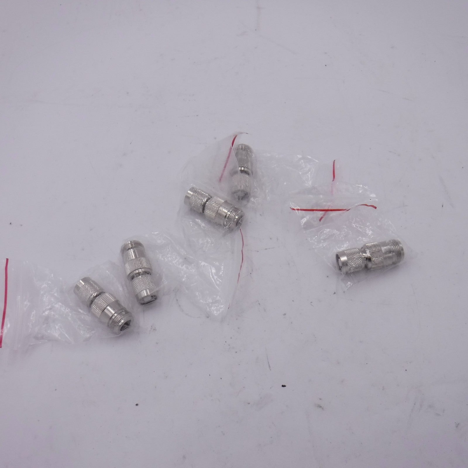 5 Pack RFI RP-1234 Reverse Polarity TNC to N Female Adapter DC-11 GHz