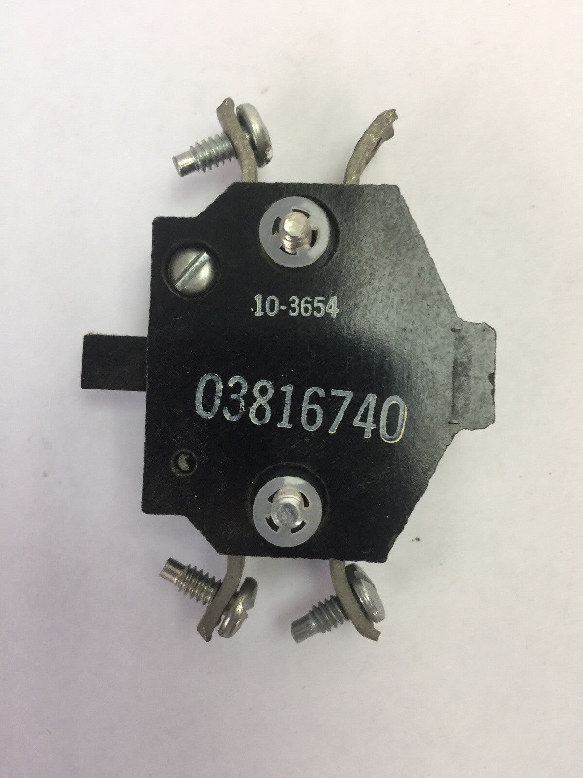 CUTLER HAMMER 10-3654 AUXILIARY CONTACT 3AMP 600VAC 