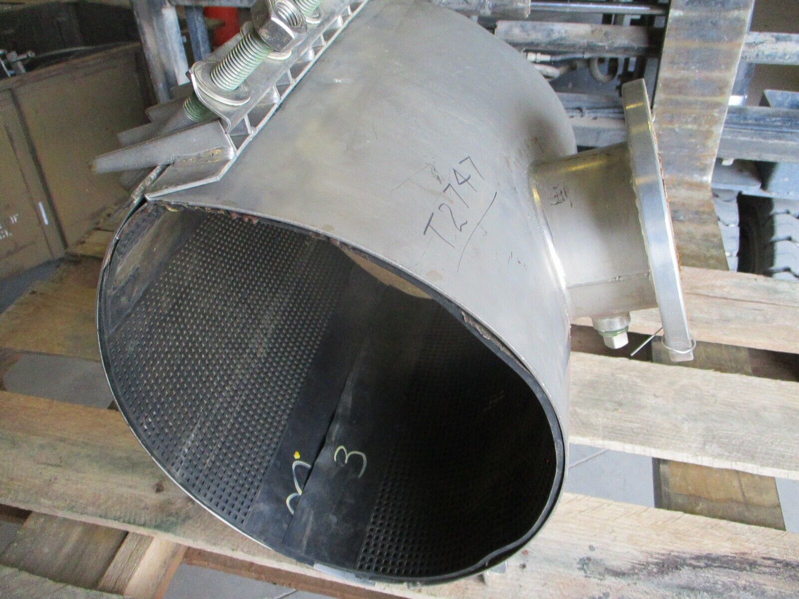 TAPPING SLEEVE ROMAC SST 16" x 4" 125/150 ANSI Flanged Stainless Steel