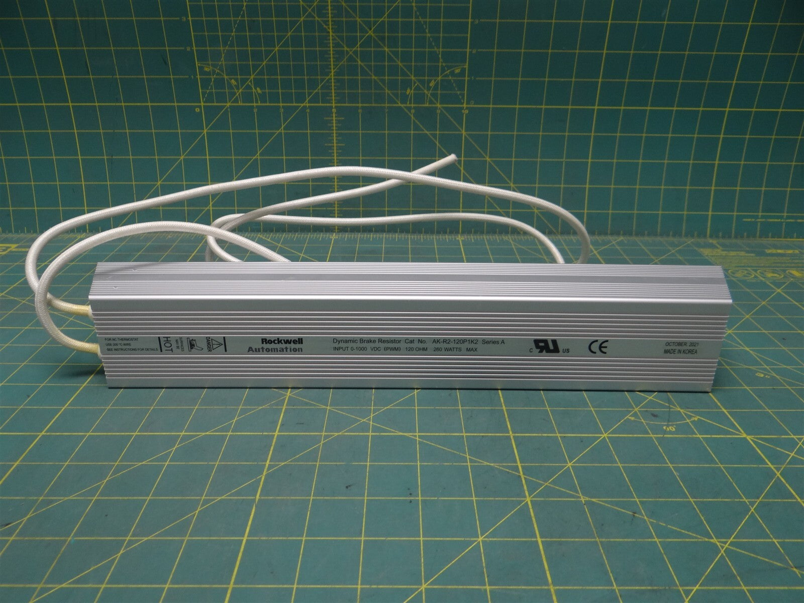 Rockwell Automation AK-R2-120P1K2 Dynamic Brake Resistor 120 Ohms, 260 Watts