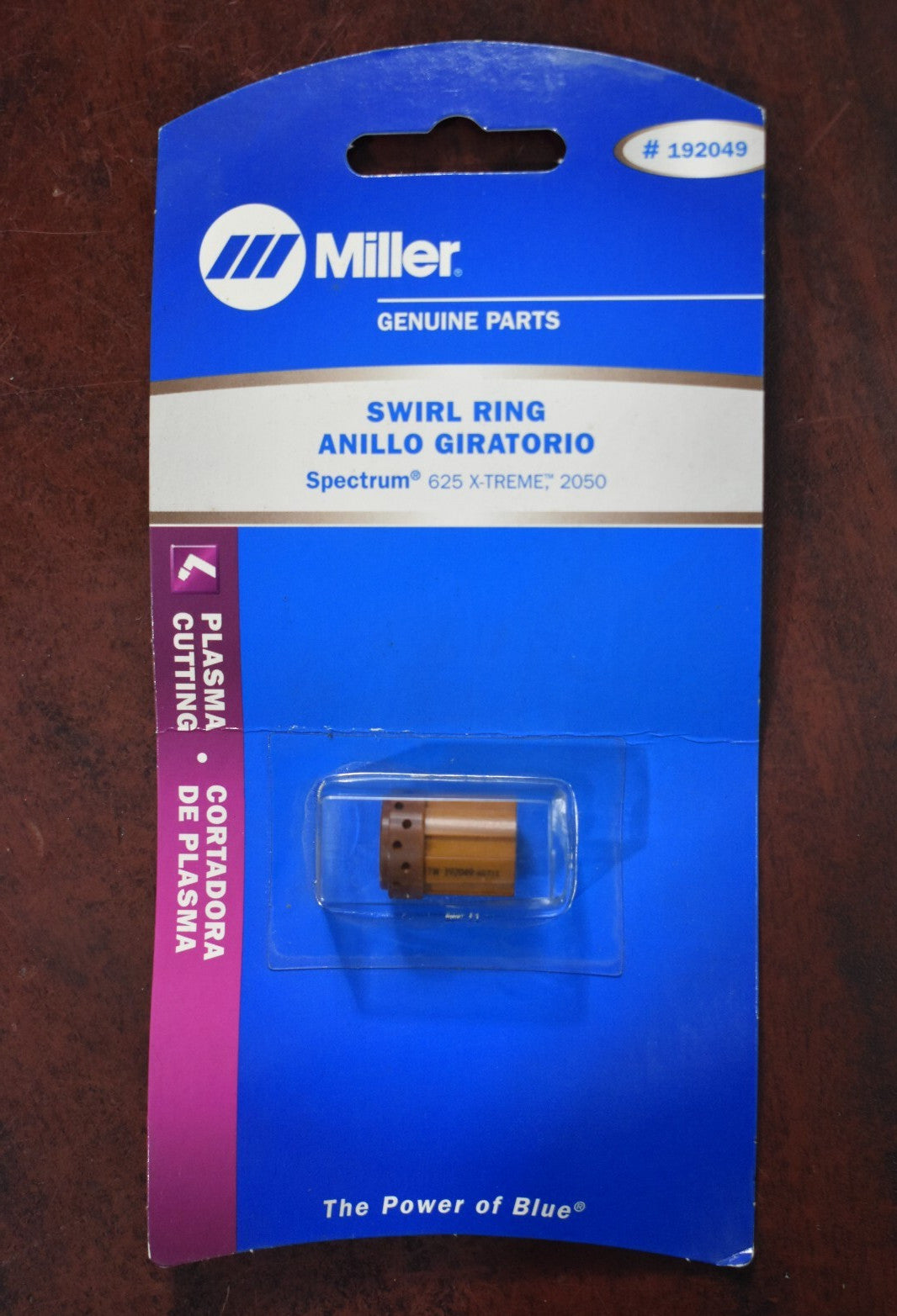 Miller 192049 Spectrum 625 X-Treme, 2050 / ICE- 40C/40T/55C Swirl Ring