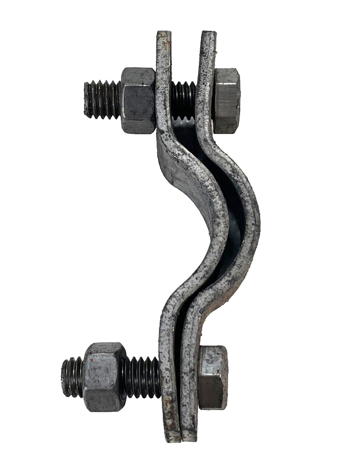 PHD 520 Standard Pipe Clamp 1" IPS (1.315) 2-Bolt, Plain Steel, 5/8" Bolts *USA*