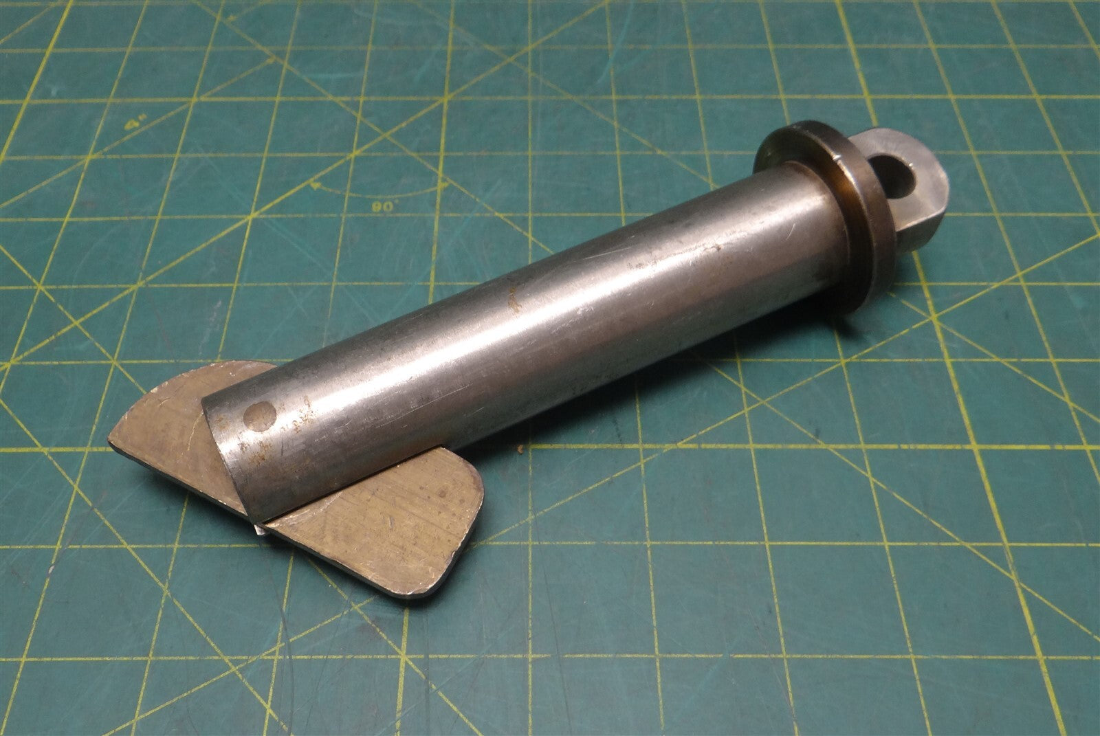 1-1/4" Diameter Stainless Steel Toggle Lock Clevis Pin Fastener 4" Usable Length