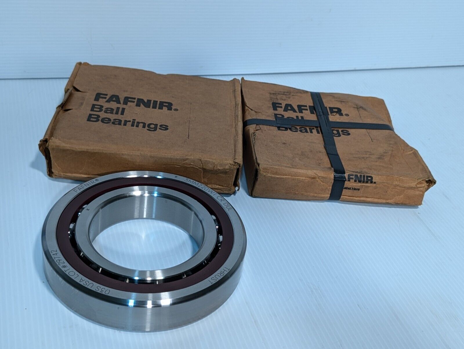 2 PCS Fafnir 3MM220WI CR DUL Extra Precision Ball Bearing (Set)