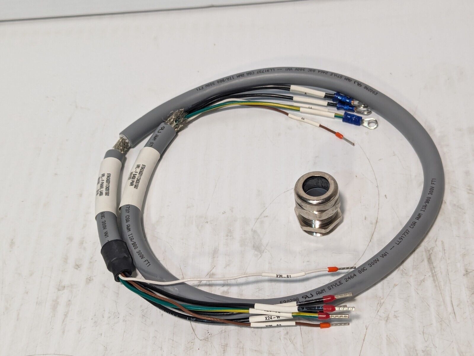 Turck 12976 Cable Assembly, VRL-F B450 Pwr, U2-16501, W4102
