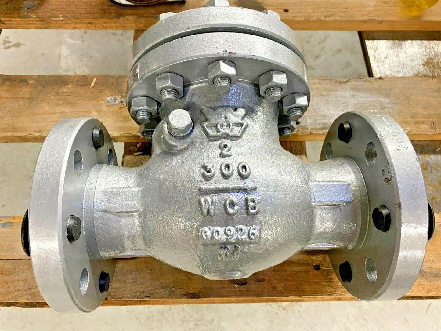 WILLIAMS 301F-2N Cast Steel Swing Check Valve 2" Class 300 RF Flange Trim #8 