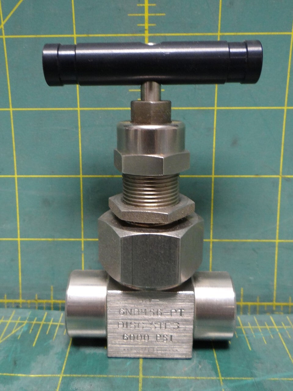 Whitey SS-6NBMS6-PT 316 Stainless Steel Disc STE3 , 6000 PSI, 3/8" Tube Fitting