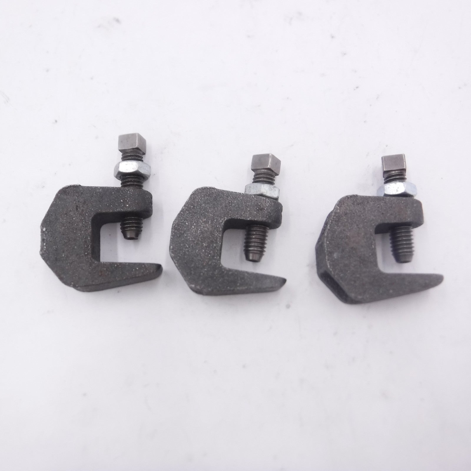 3 Pack Anvil Fig 92 Standard Throat C-Clamp 3/8" Rod Ductile Iron 31160