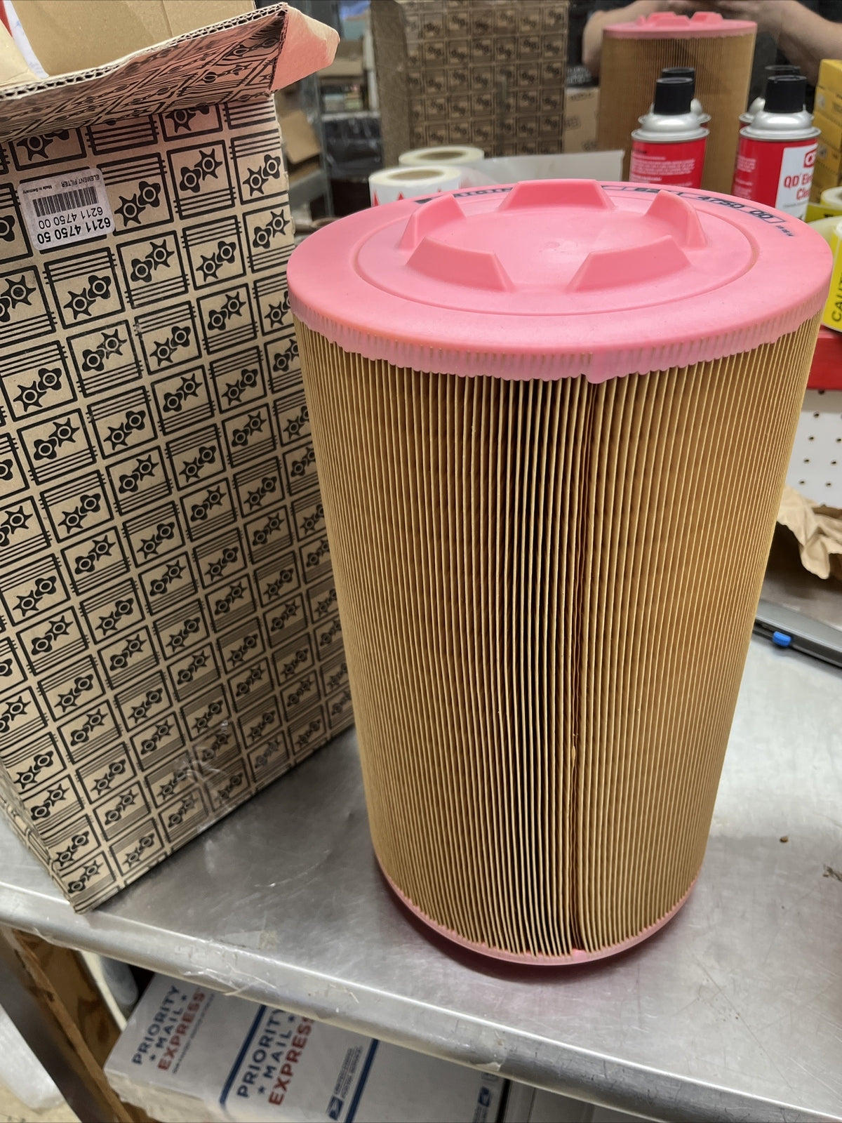 Genuine Atlas Copco Part# 6211-4750, Air Filter  (6211-4750-00, 6211-4750-50)