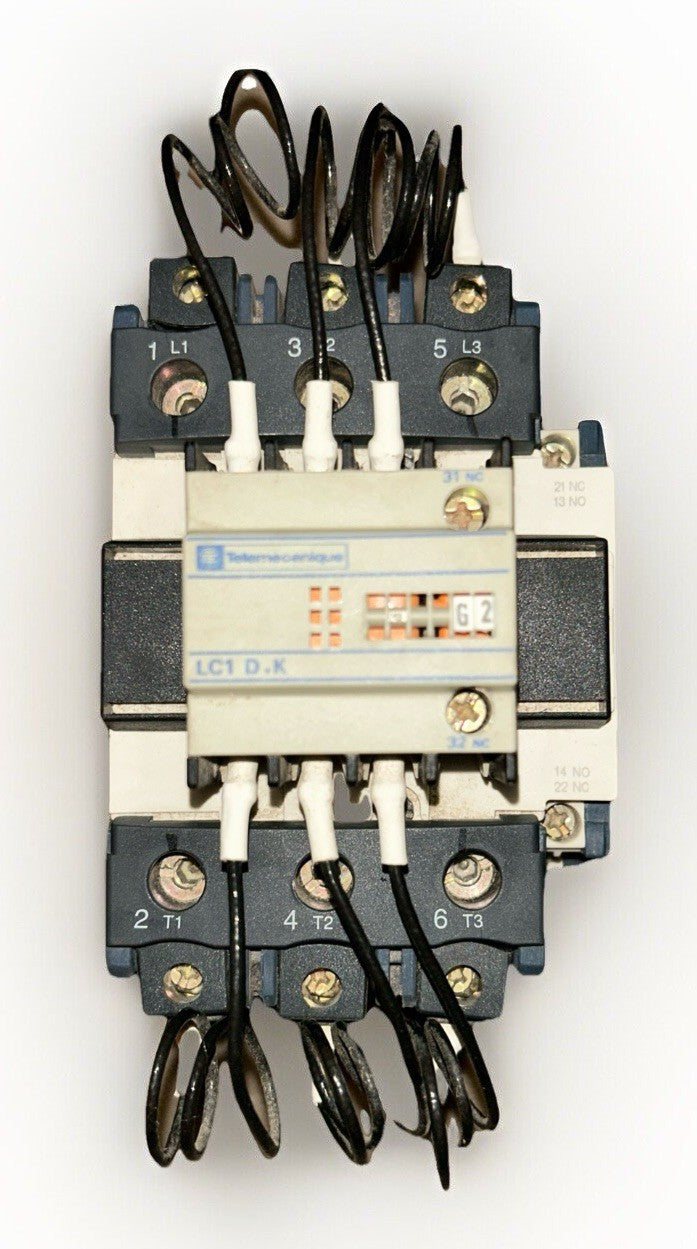 Schneider Electric LC1DWK12 92A 600V 3P Contactor 110/120VAC Coil  + LC1DPK12.t8