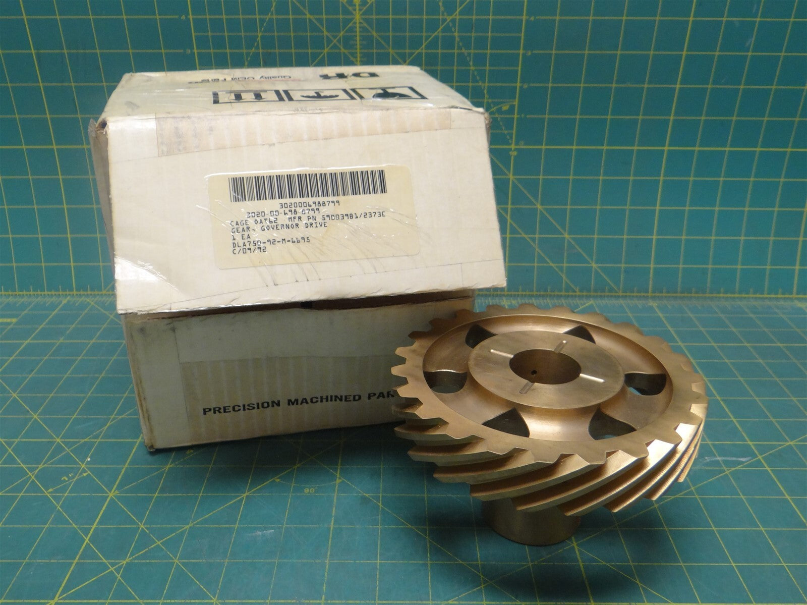 Dresser-Rand 590039B1 2373E Governor Drive Gear NSN 3020-00-698-8799