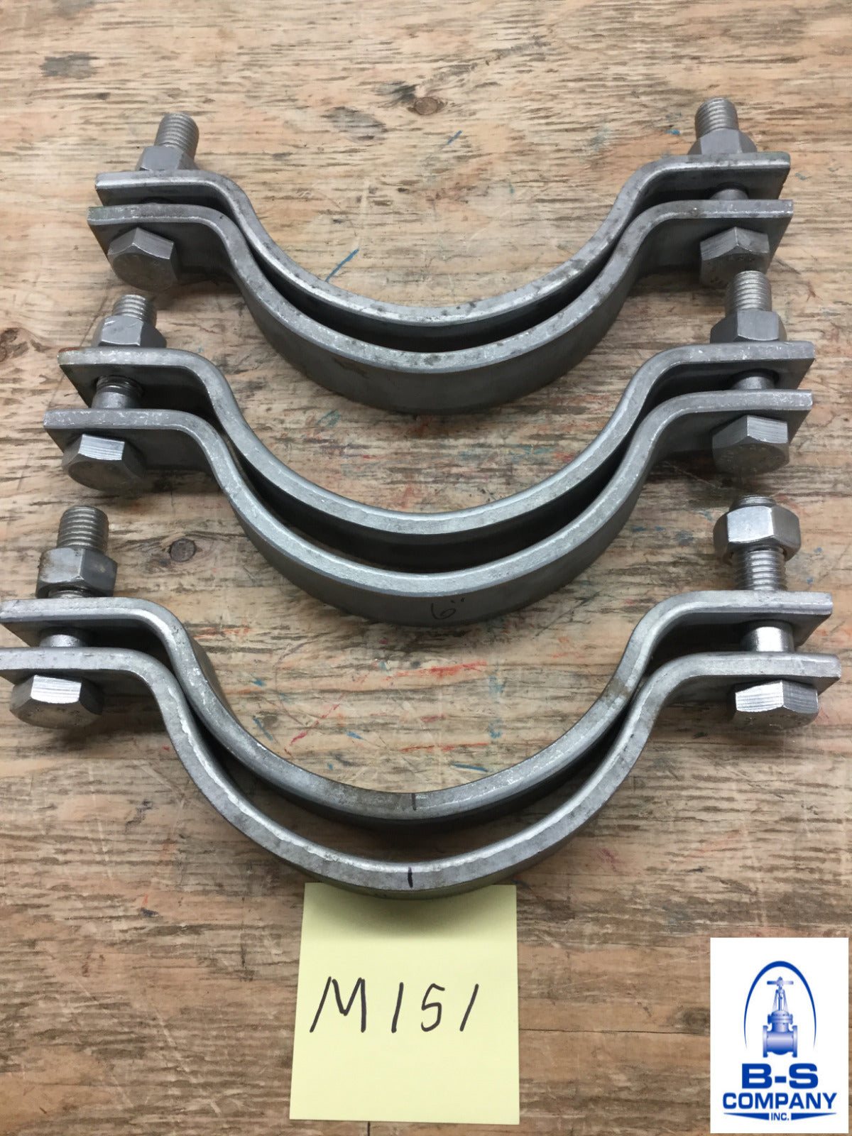 Figure 212 Riser Medium Pipe Clamp Fig 212 Style Stainless Steel For Pipe Size 6