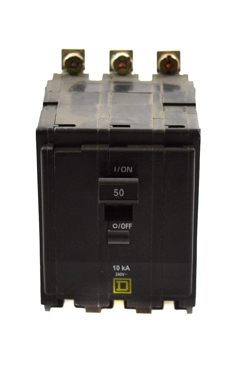 SQUARE D QOB350 BREAKER BOLT IN 50AMP 3POLE 240VOLT NEW