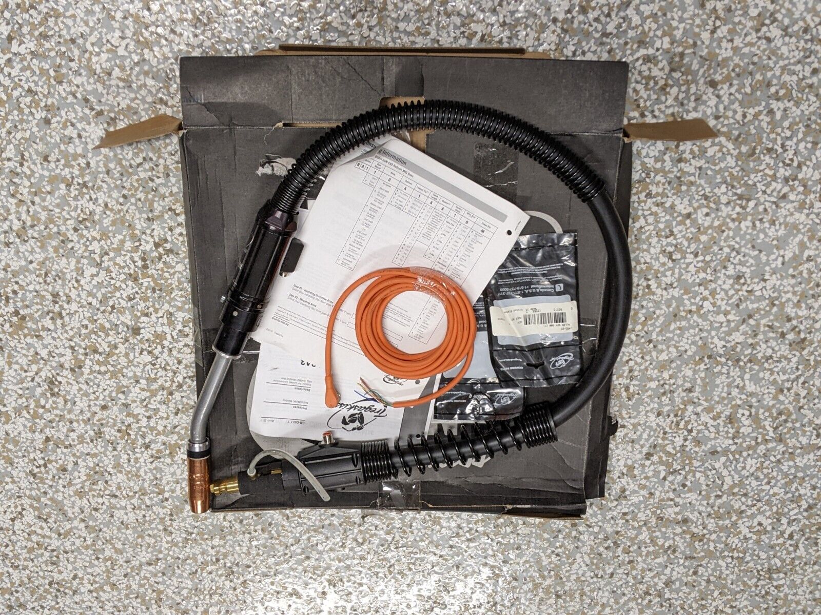 Tregaskiss RA11AA1BA1CP Robotic MIG Welding Lead 500A Length 3.5 Wire 0.035-S