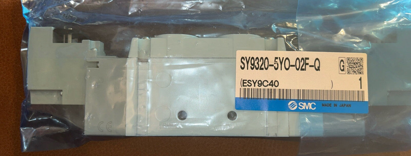 SMC SOLENOID VALVE SY9320-5YO-02F-Q | SMC SY SERIES BASE-MOUNTED BODY PORT. F6