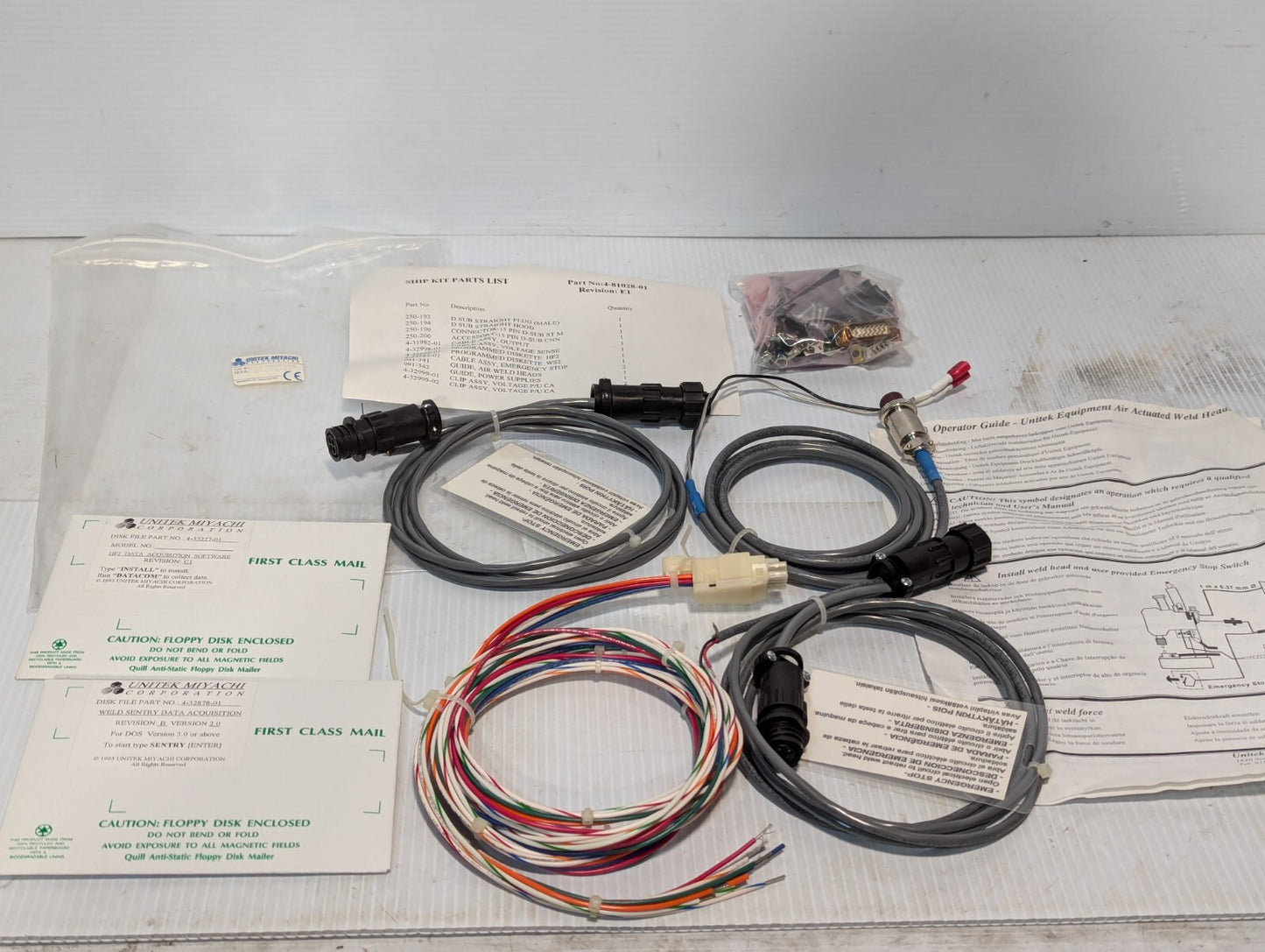 Unitek Miyachi Accessories and Cables, See Photo for PNs+Returns