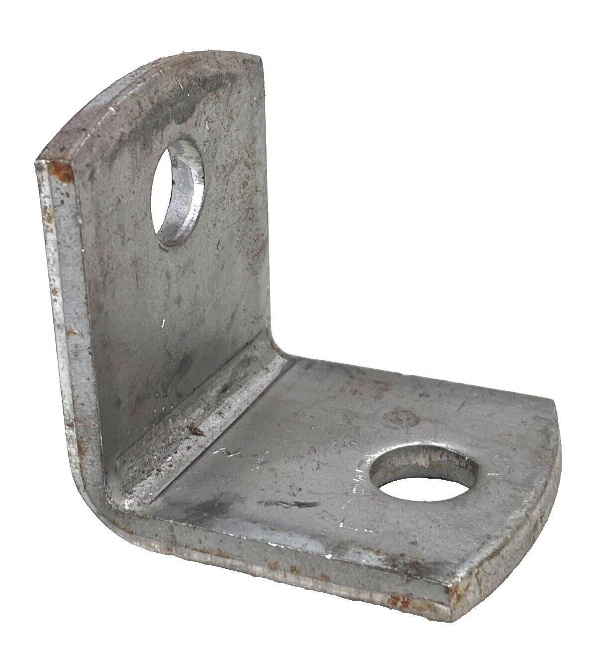 2-Hole 90-Degree Steel Angle Bracket, 1/2" Bolt Holes, 1-7/8" Wide, 2" Tall