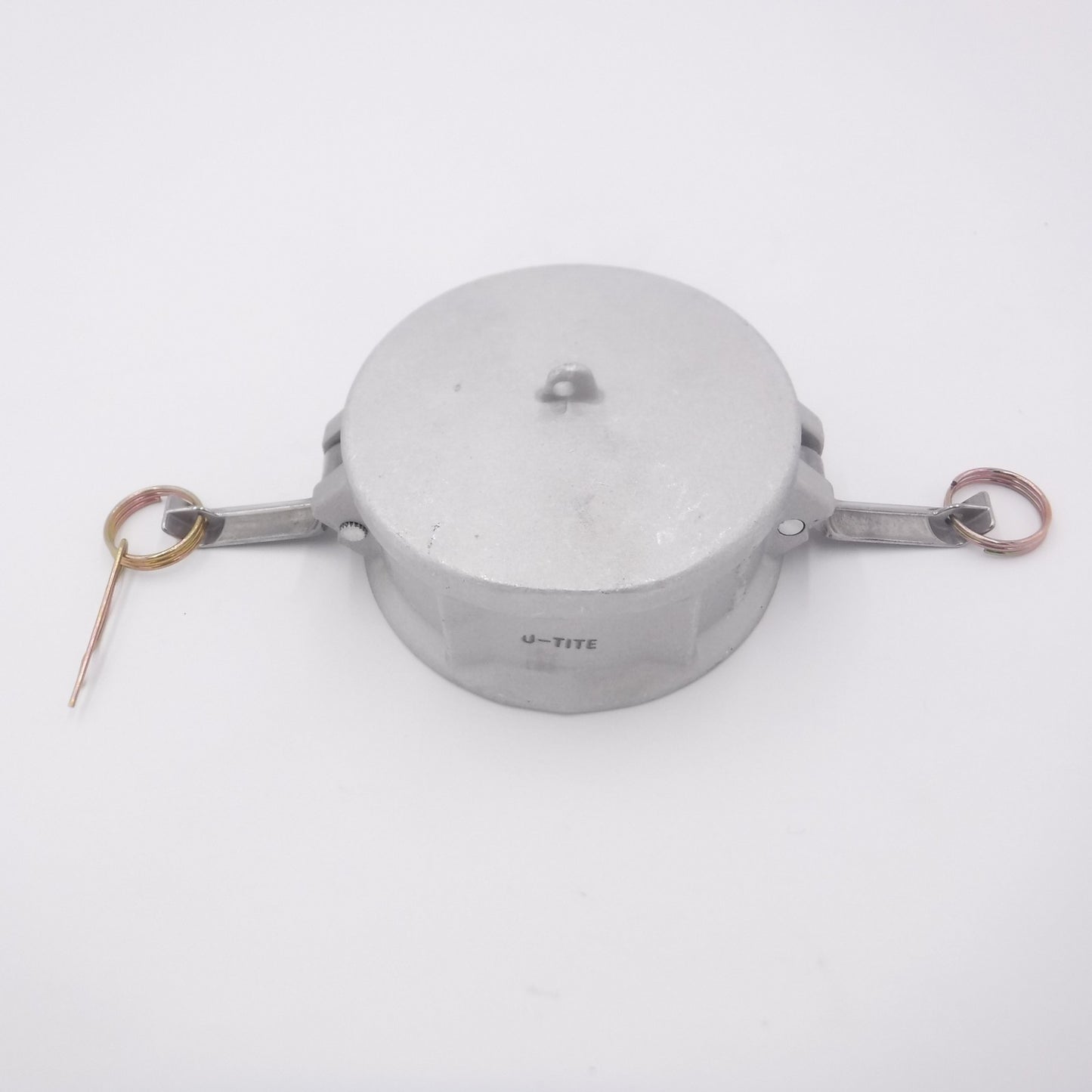 U-Tite 4" Aluminum Camlock Leak-Tight Seal Cap DC-400
