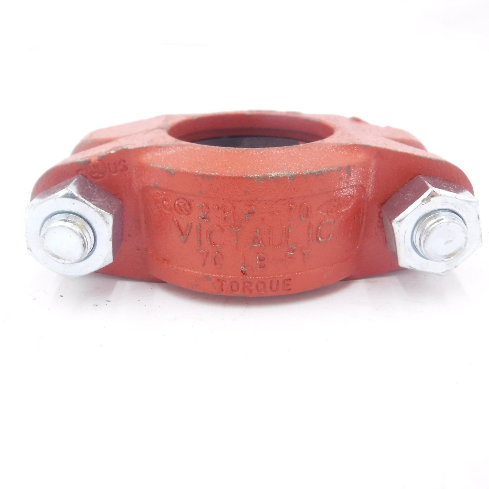 2" Victaulic High Pressure Pipe Rigid Coupling w/Orange Line Gasket