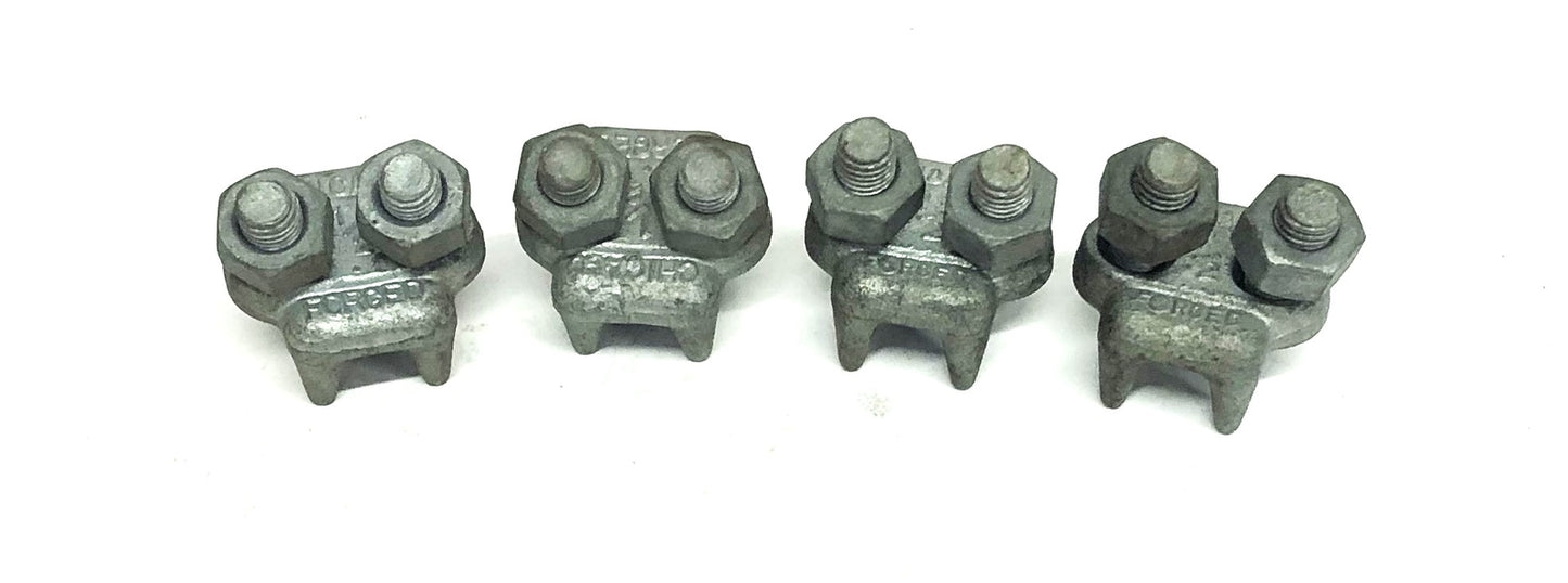 Chicago Forged Wire Rope Clamp 1/2 Inch [Lot of 4] NOS