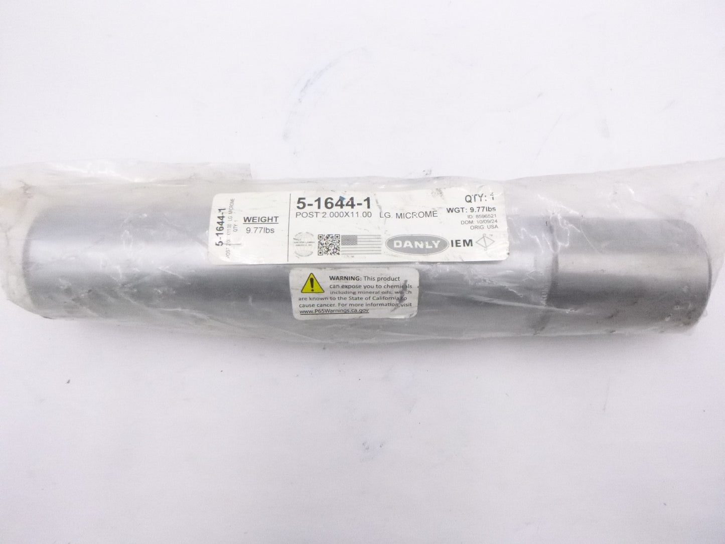 Danly IEM 5-1644-1 Press Fit Friction Guide Post 2" DIA x 11" L