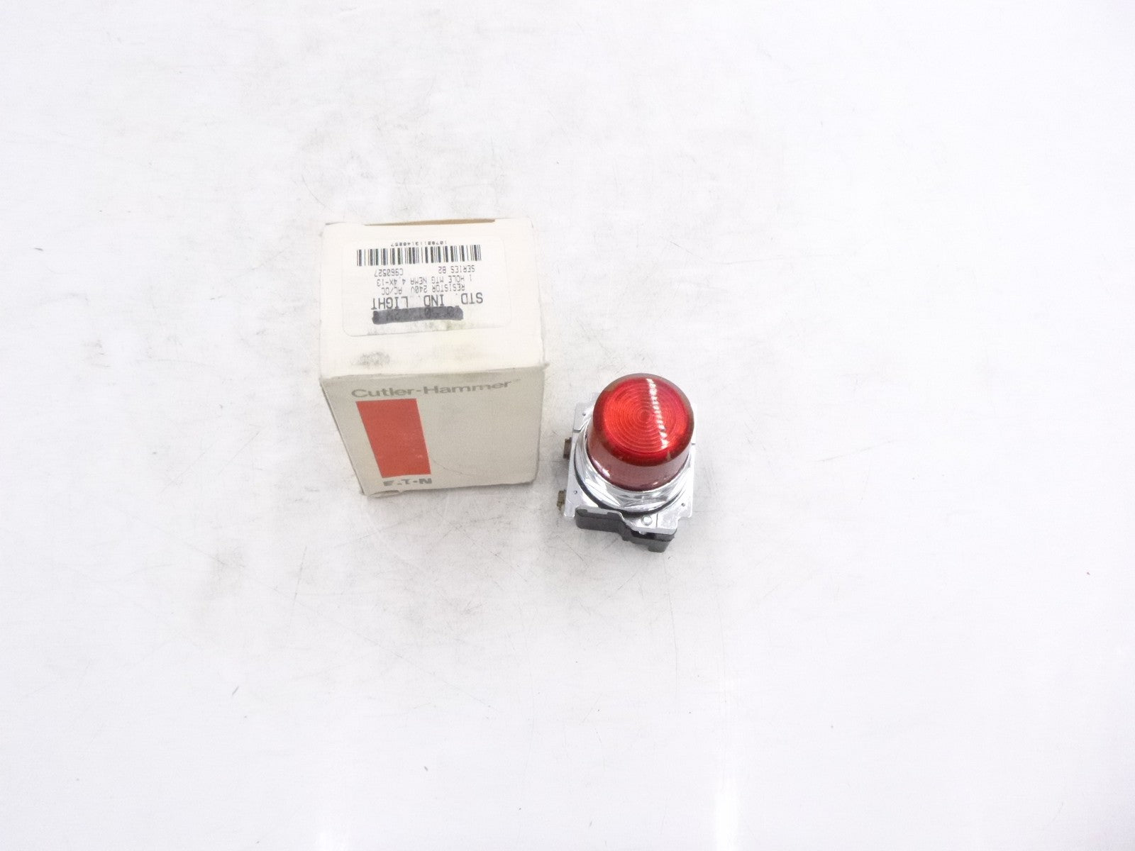 Eaton 10250T197LRP24 30MM Panel Mounting RED LED Light 24V AC/DC