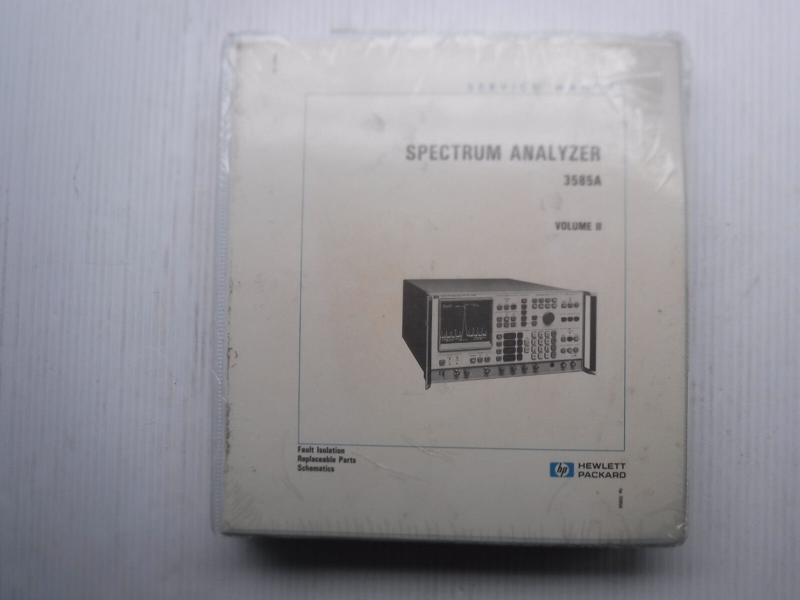 Hewlett Packard 3585A Spectrum Analyzer Volume 2 03585-90006
