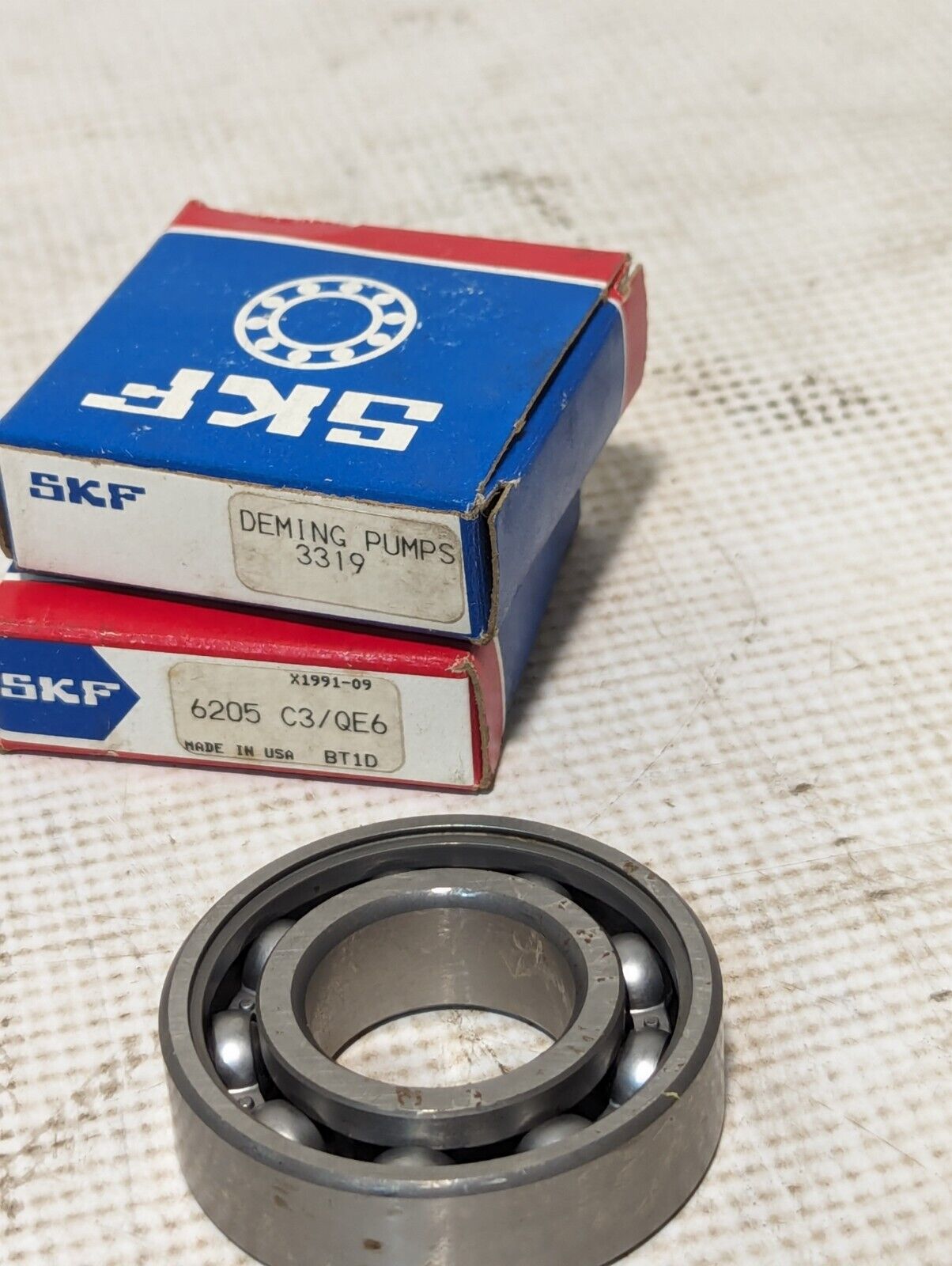 SKF  6205 C3/QE6 Bearing, Deming Pumps 3319