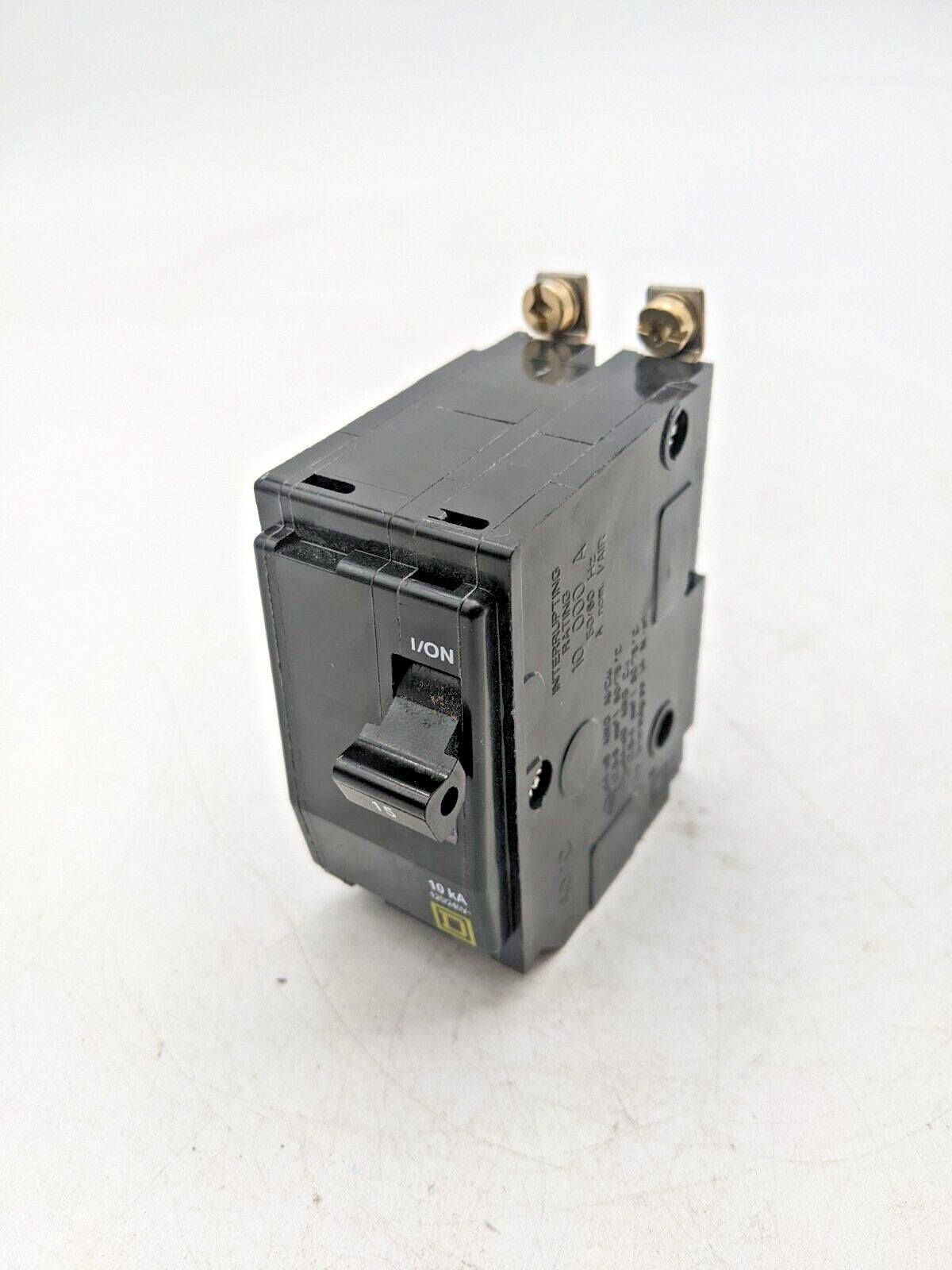 Square D QOB215 Bolt-On Circuit Breaker 15A 240V 2P 1PH 10kA QOB 15 AMP 240 Volt