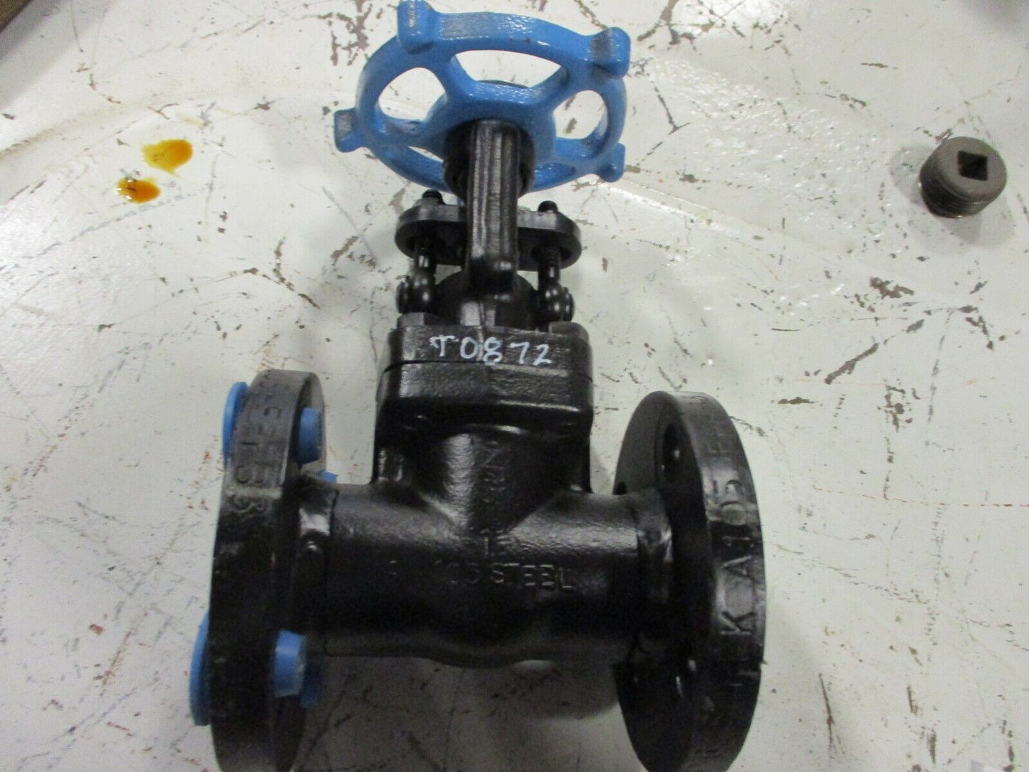 RP&C F158D Forged Steel Gate Valve 1" 150 RF Flanged A105 x CR13 X HF
