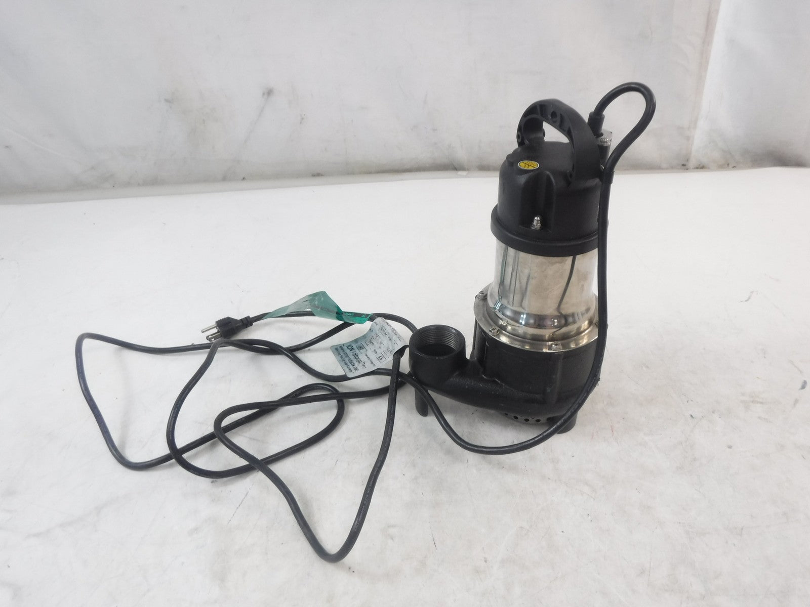 ION Stormpro 1/3HP Cast Iron L/ Switch Stainless Steel Sump Pump SEE DES