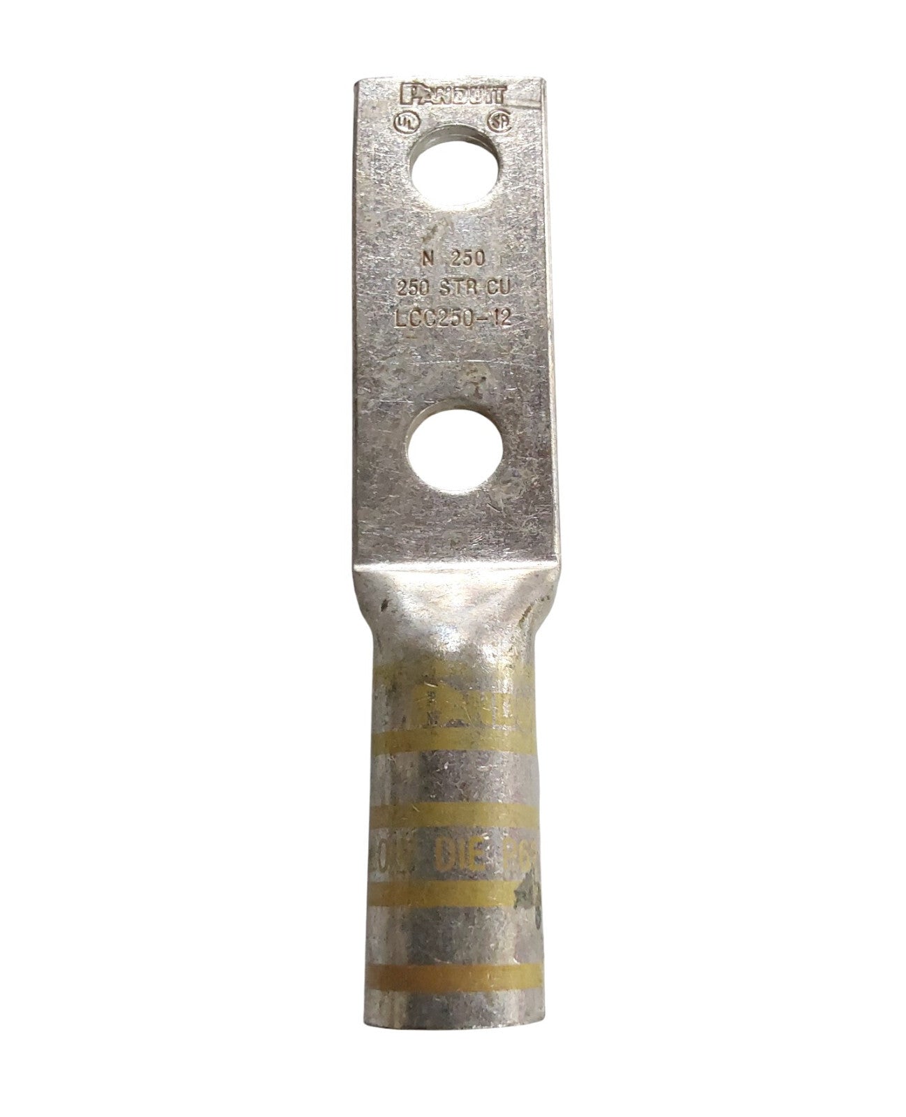 PANDUIT LCC250-12-X LUG 250MCM COPPER 2 HOLE 1/2" HOLES