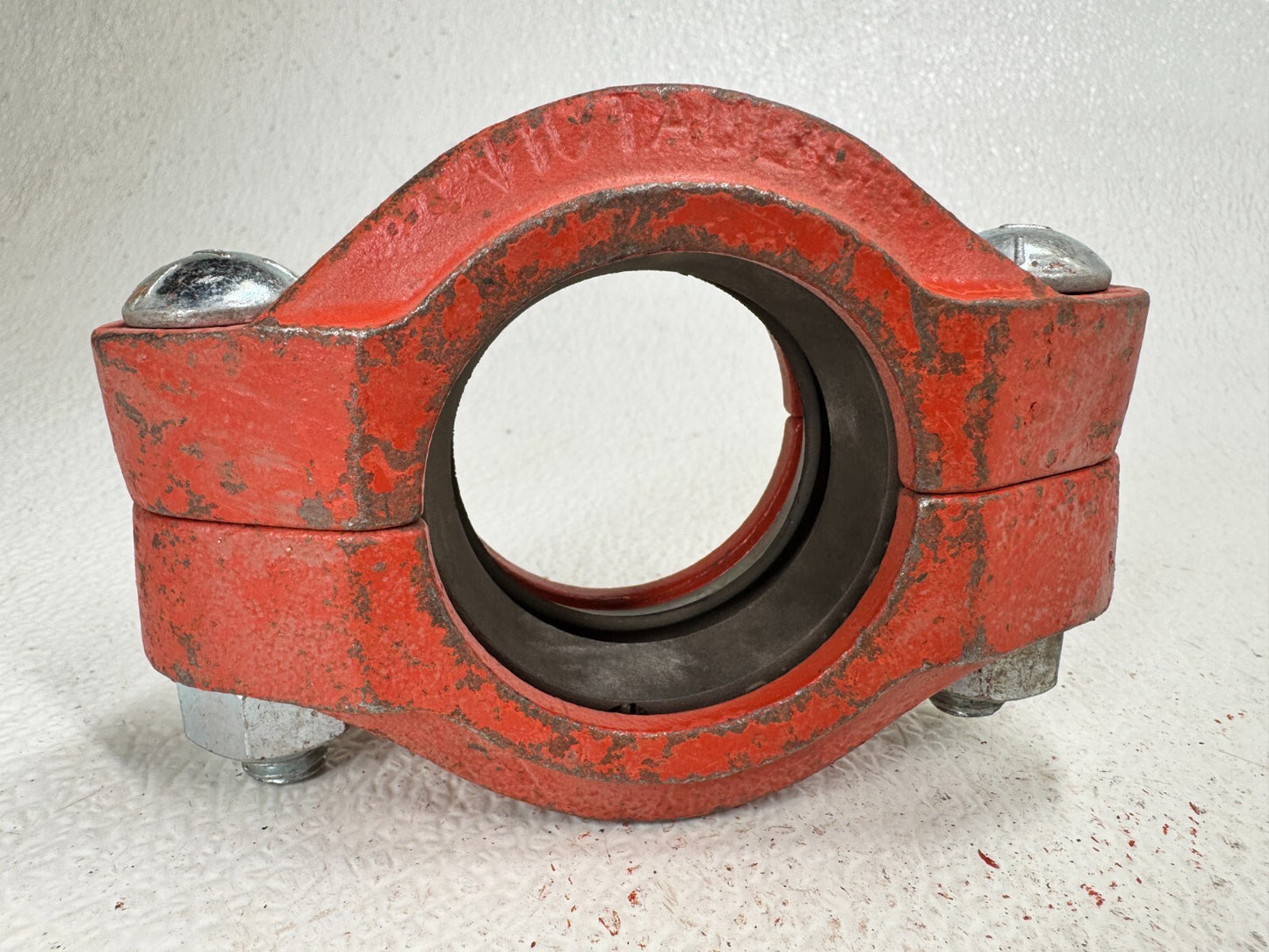 2" Grooved Pipe Coupling with Bolts and E-Gasket (Fits 2.375 OD Pipe Size)