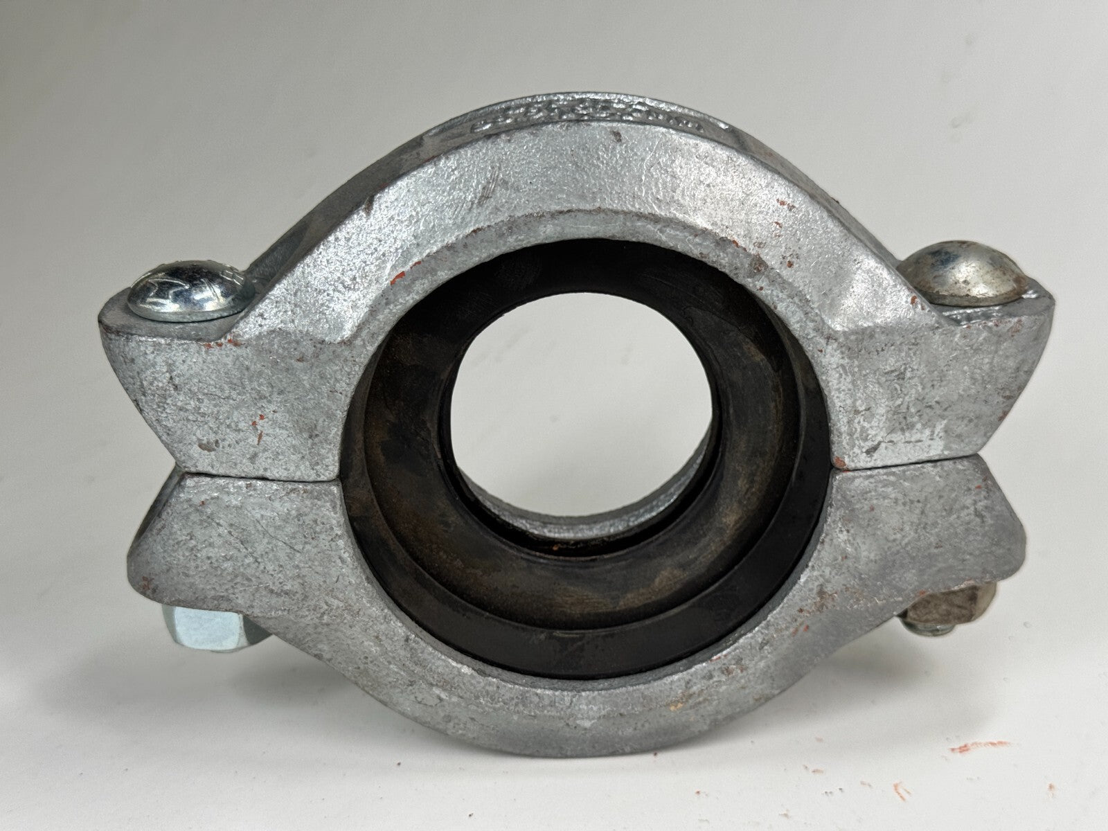 3" x 2" SPF Style RC-2 Reducing Coupling Galvanized Grooved End Pipe Fitting