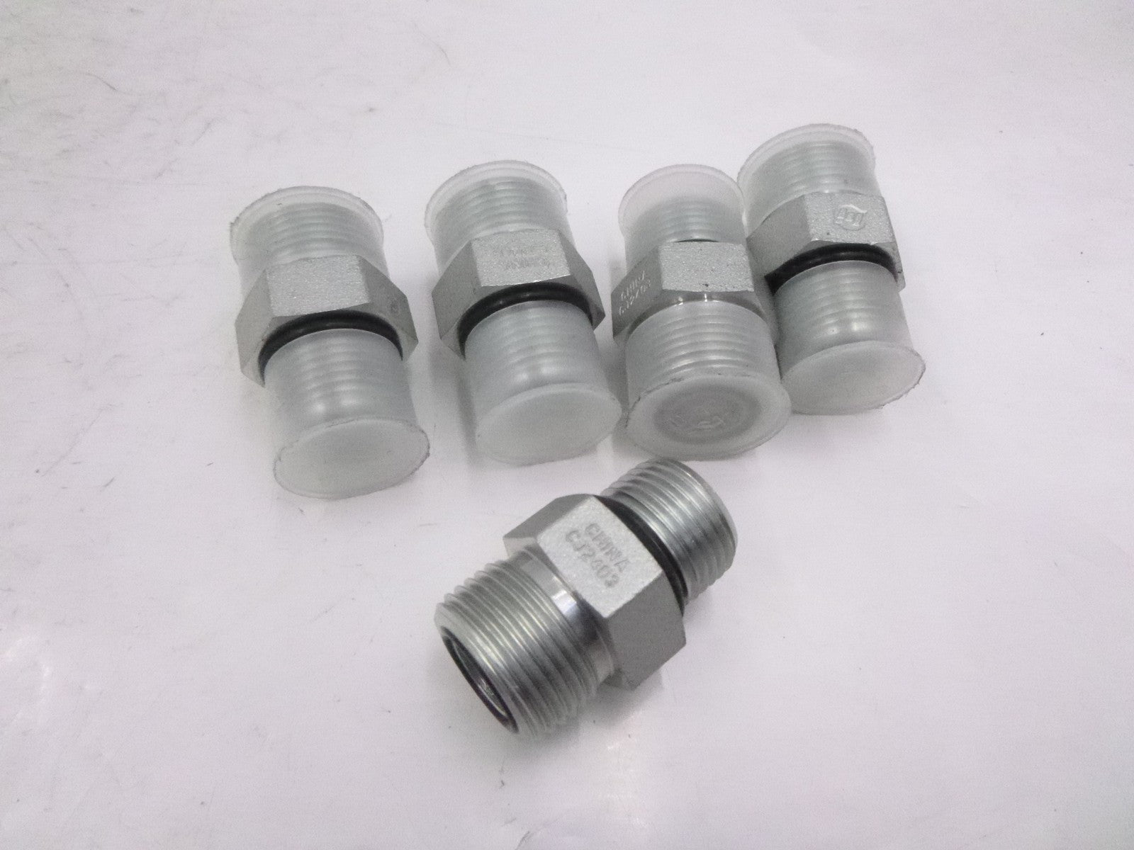 5 Pack Gates 8-10 F5OLO-S Seal-Lok O-Ring Face Seal Tube Fitting 7/8-14" x 1/2"